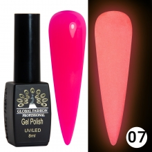 Oja Semipermanenta Luminous Fosforescenta 8 ml, 07