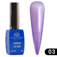 Oja Semipermanenta Rainbow Laser Cat Eyes 8 ml, 03