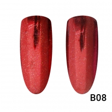 Pigment Unghii, Mirror Red B08