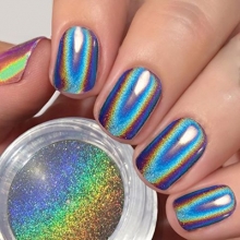 Pigment Unghii, Holografic Silver