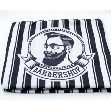 Pelerina Tuns Barbershop - Black / White
