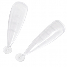 Tipsuri reutilizabile pentru extensii Polygel Migdala, set 120 buc
