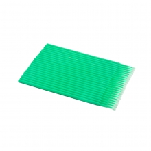Aplicatoare pentru Extensii Gene Microbrush Green 100 buc