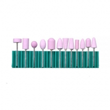 Bit (Cap) Freza Unghii cu Praf de Diamant, 12 buc