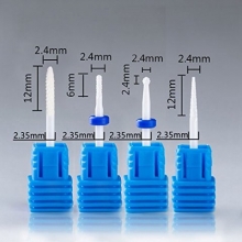 Bit Ceramica pentru Cuticula, Albastru, M 3/32 Small Ball (M)