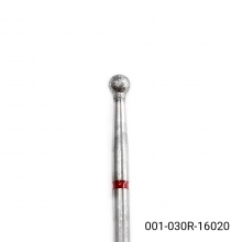 Bit (Cap) Freza Unghii pentru Cuticula, Sfera, Brau Rosu 001-030R