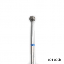 Bit (Cap) Freza Unghii pentru Cuticula, Sfera, Briu Albastru 001-030B