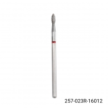 Bit (Cap) Freza Unghii pentru Cuticula, Flacara, Briu Rosu 257-023R