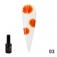 Oja Semipermanenta Flowers Ball 10 ml, 03