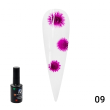 Oja Semipermanenta Flowers Ball 10 ml, 09