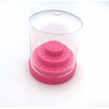 Cutie Depozitare Capat de Freza Big 48 Locuri, Pink
