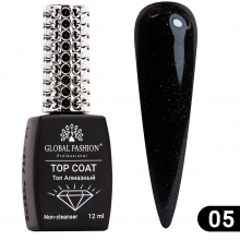 Galaxy Top Coat 05 Glitter Top, 12 ml