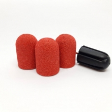 Suport + 3 Smirghel 16 x 25 mm - 80 Set, red