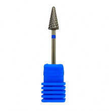 Bit Cap Freza Unghii Carbid Forma Con M06B Briu Albastru