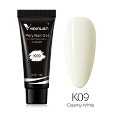 Polygel Venalisa 15 ml - K09 Creamy White