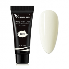 Polygel Venalisa 15 ml - K09 Creamy White