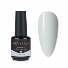 Color rubber base Kievskaya 15ml- Nr. 86 Alb Laptos - KVS-10