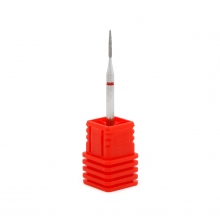 Bit Diamant Cuticule Flacara 243/012R - Brau rosu