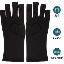 Manusi Textile cu Protectie Uv, Negre