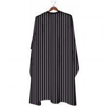 Pelerina Tuns, Manta Frizerie Black Stripes