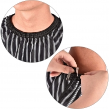 Pelerina Tuns, Manta Frizerie Black Stripes