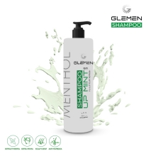 Sampon pentru Par - Glemen - Menthol  - 1000 ml