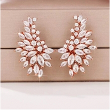 Cercei Cubic Zirconia Rose Gold