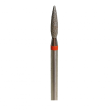 Bit (Cap) Freza Unghii Diamond Platinum - Flacara Rosu