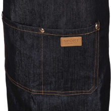 Sort Frizerie/Coafor din Denim cu Buzunare