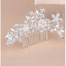 Accesoriu Par Stil Pieptene Rose Pearl Decor