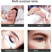Lampa Led Semiluna pentru Extensii Gene si Manichiura, 40W
