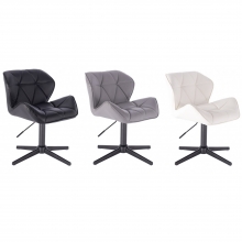 Scaun Coafor Prestige, Reglabil pe Inaltime, Piele Ecologica