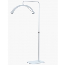 Lampa Led Semiluna cu Picior Fix, Reglarea Intesitatii si Suport pentru Telefon, 28 Inch