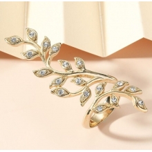 Inel pentru Poze Gold Crystal