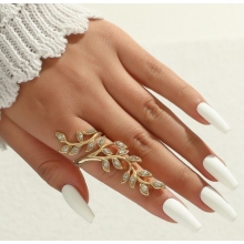 Inel pentru Poze Gold Crystal
