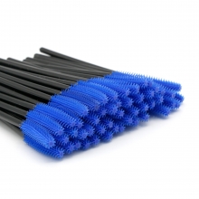 Perii pentru Extensii Gene de Cauciuc, Set 50 Buc - Blue