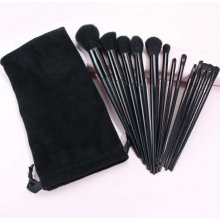 Pensule Machiaj Profesionale Black Velvet, Set 13