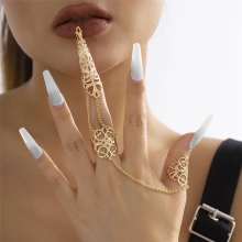 Inel pentru Poze Gold Vintage Crown