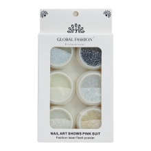 Decor Unghii Global Fashion Galaxy Star, Set 03, 6 buc