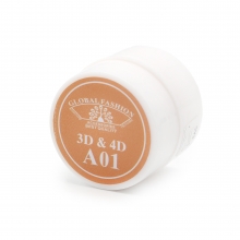Gel Plastilina 4D Global Fashion, Orange 7g, A01