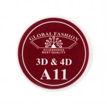 Gel Plastilina 4D Global Fashion, Bordo 7g, A11