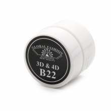 Gel plastilina 4D Global Fashion, negru 7g, B22