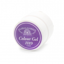 Gel Color Unghii, Vopsea de Arta Global Fashion, Seria Noble Purple H89, 5g