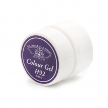 Gel Color Unghii, Vopsea de Arta Global Fashion, Seria Noble Purple H92, 5g