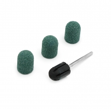 Suport + 3 Smirghel 10 x 15 mm - 100 Set, Green