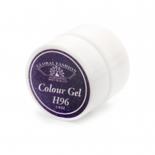 Gel Color Unghii, Vopsea de Arta Global Fashion, Seria Noble Purple H96, 5g