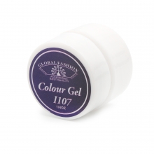 Gel Color Unghii, Vopsea de Arta Global Fashion, Seria Royal Blue I107, 5g