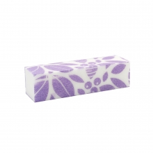 Buffer Unghii cu Imprimeu Crunze Violete