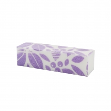 Buffer Unghii cu Imprimeu Crunze Violete
