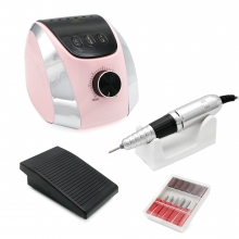 Freza (Pila) Electrica Unghii Global Fashion M12, 68W, 35000 rpm - Roz